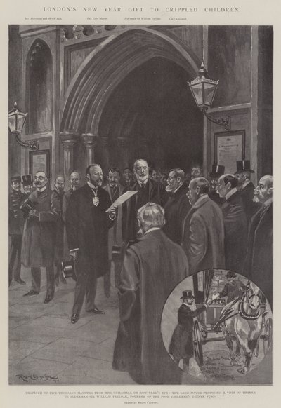 Londons nytårsgave til forkrøblede børn af Ralph Cleaver